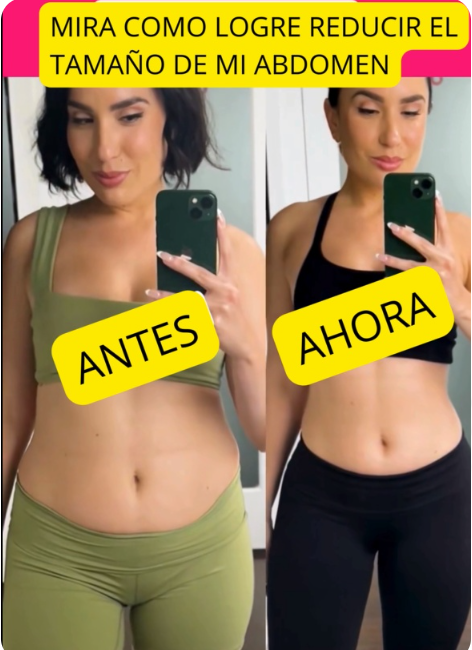 Antes y después del uso de Combo Reductor Sutil Fajas - Resultados de reducción de medidas, moldeo de figura y control de abdomen.