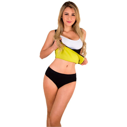 Chaleco Shaper Térmico sin broches Sutil Fajas - Chaleco moldeador deportivo de neopreno con efecto sudoración para ejercicio y control diario.