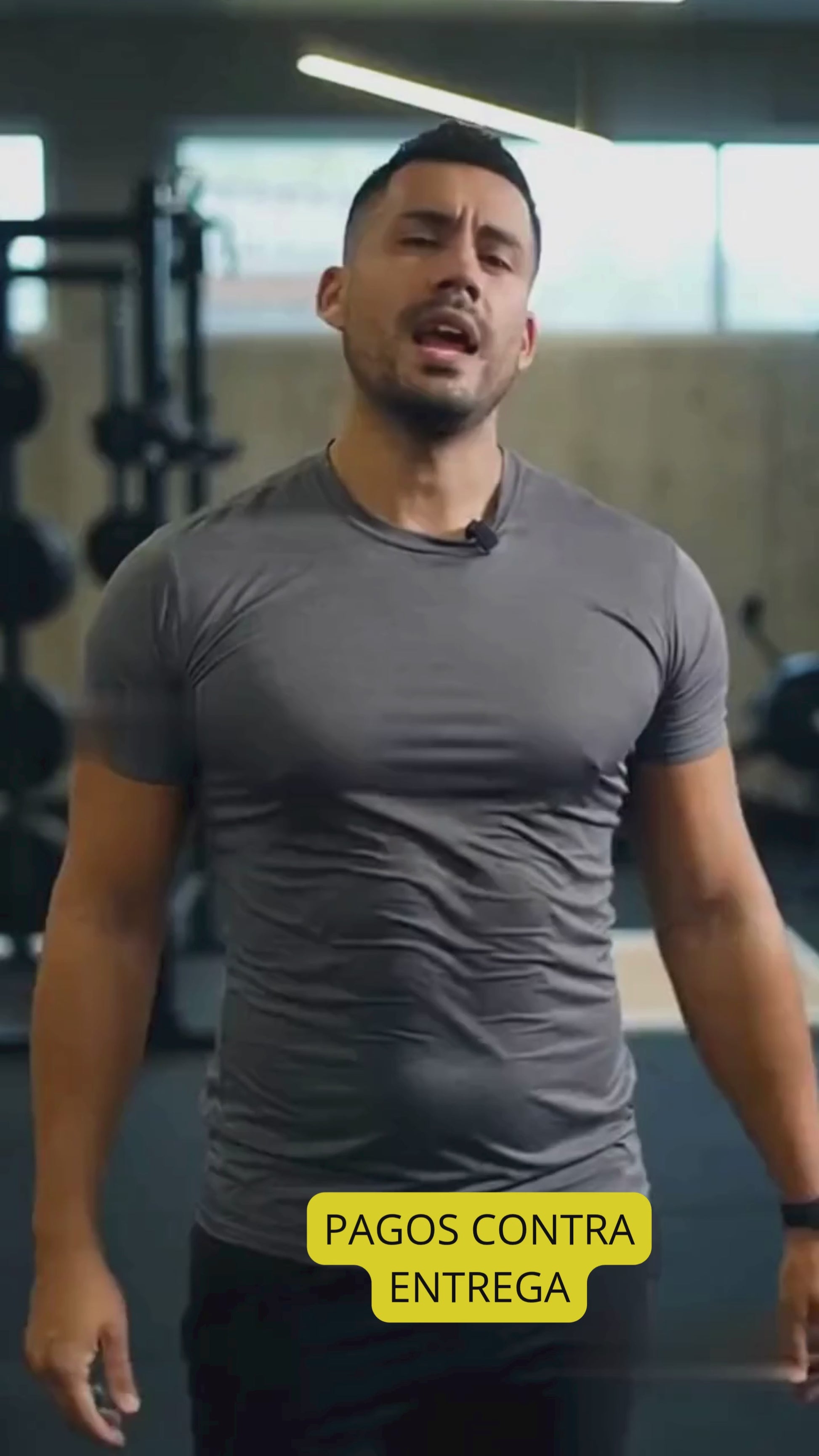 Video testimonial y recomendación de Chaleco Shaper Térmico para hombre Sutil Fajas - Uso deportivo en gimnasio para aumentar la sudoración.